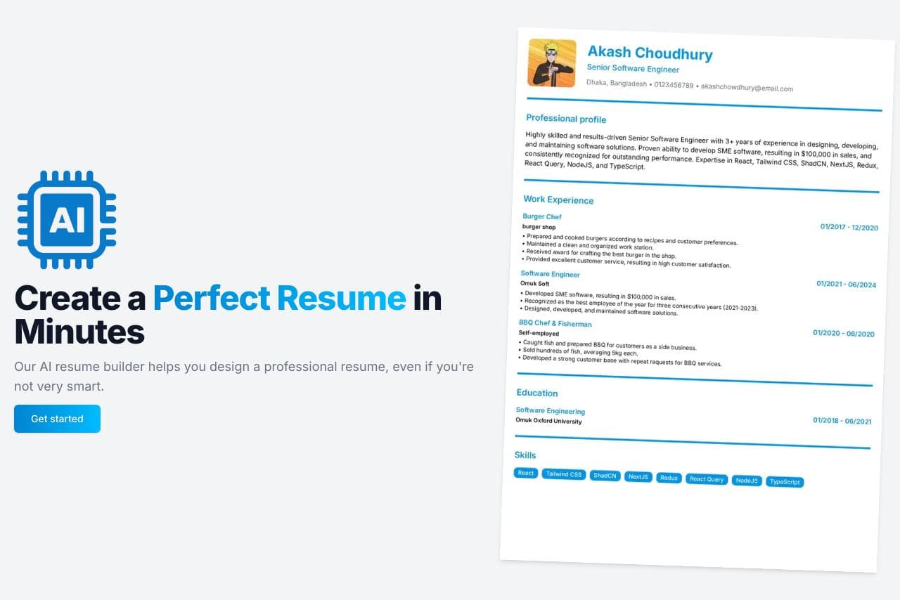 AI Resume Builder